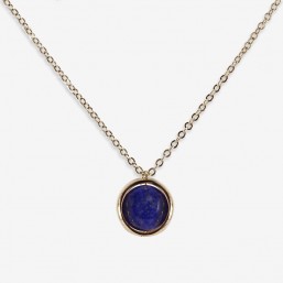 collier tour de cou avec pierre fine lapis lazuli fantaisie Chorange