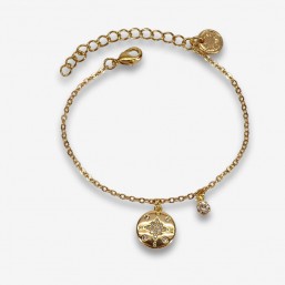 bracelet gold plated by Chorange made in France