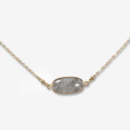 Necklace gold Chorange gemstone