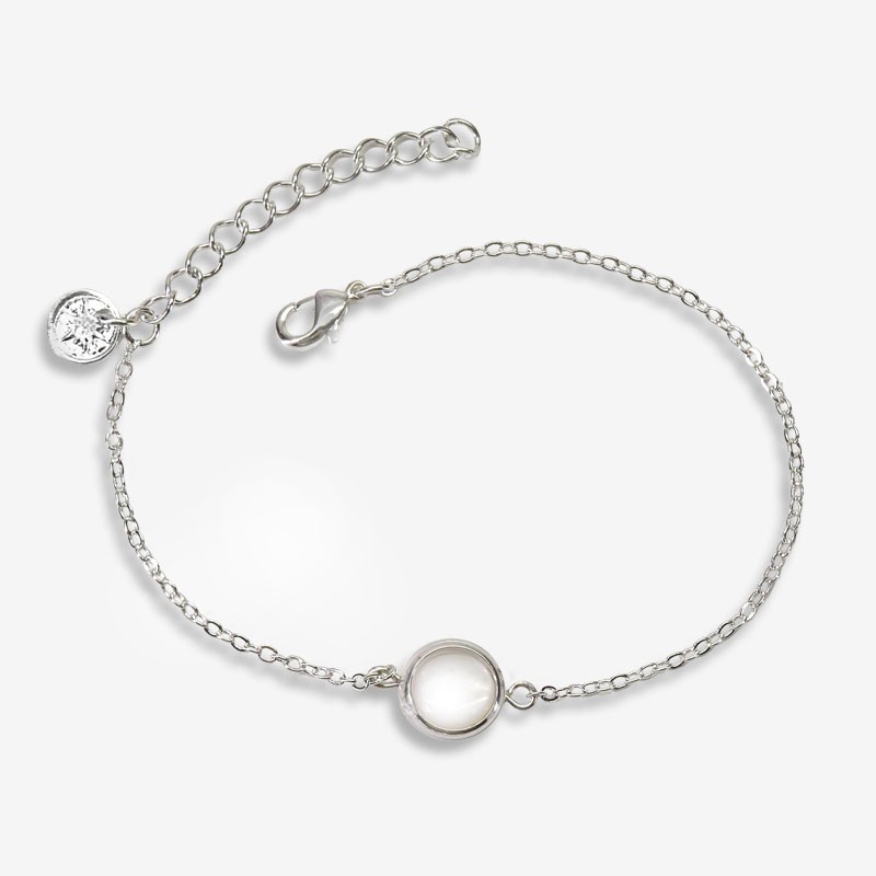 Bracelet silver Chorange gemstone