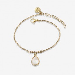 chorange gold bracelet pendant shell