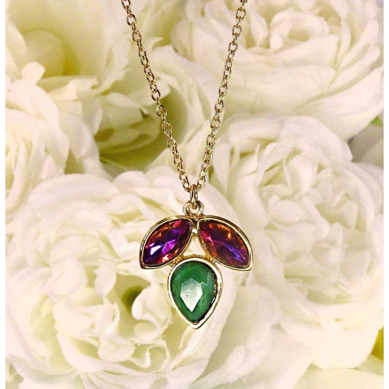 collier chaine acier doré par Chorange créateur de bijoux fantaisie