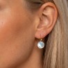 NOUKI Boucle d'oreille nacre