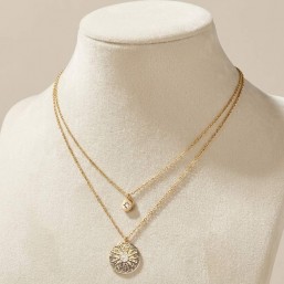 AICOLE collier double rangs